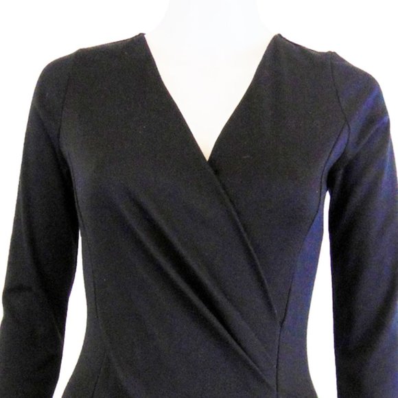 UK2LA Black Cross over Bust Dress Size S - Picture 3 of 3